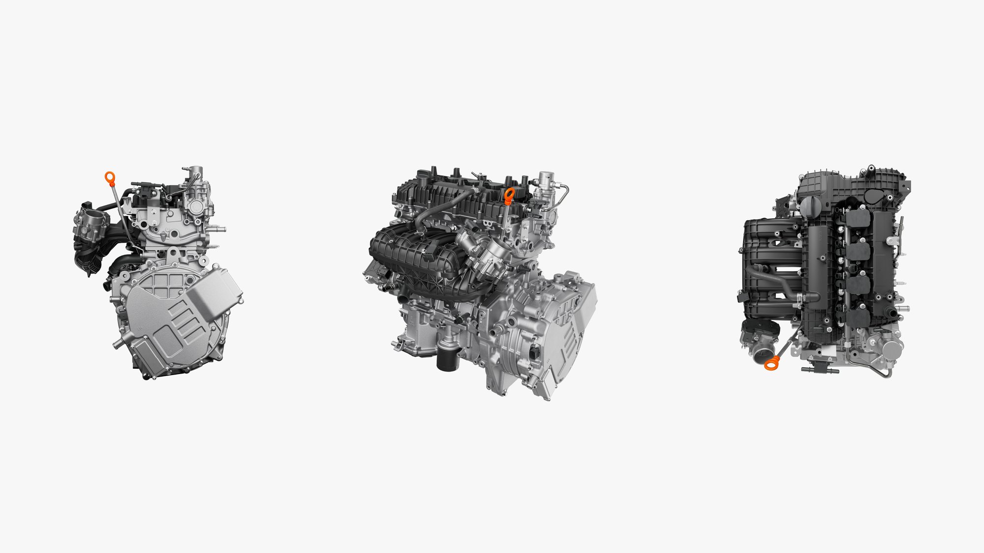 Three different angles of a BHE15DM+EG50 system