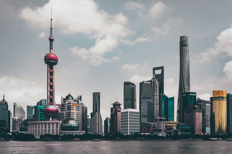 A view of the Shanghai skyline
